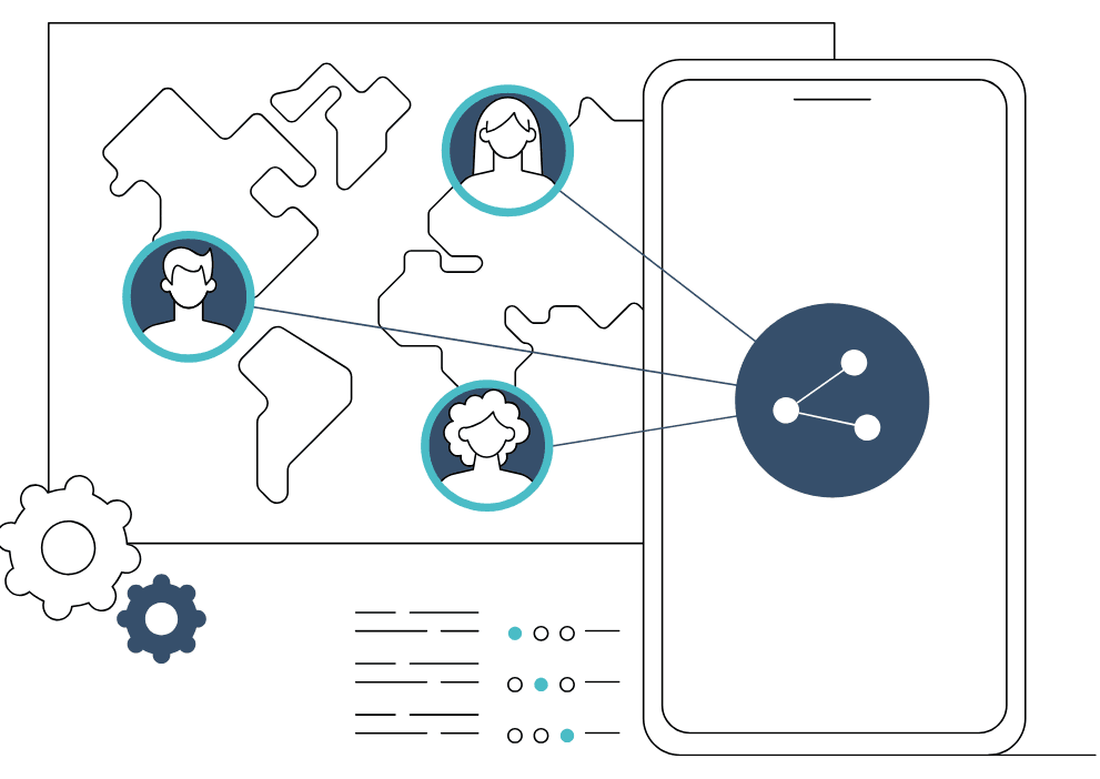 people talking on the phone.